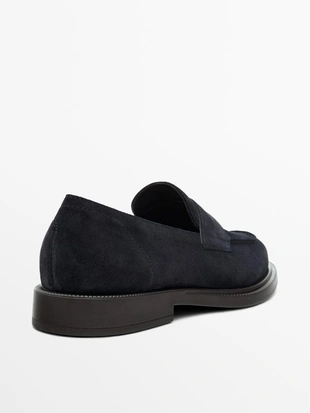 Туфли-лодочки из разделанной кожи- Заказать в России