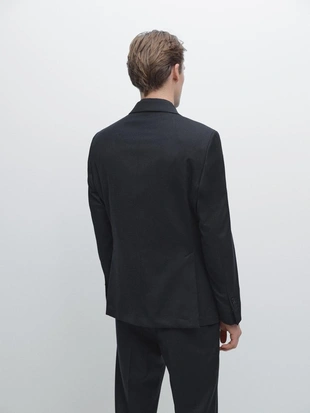 Американский костюм из шерстяной смеси фланели- Заказать в России