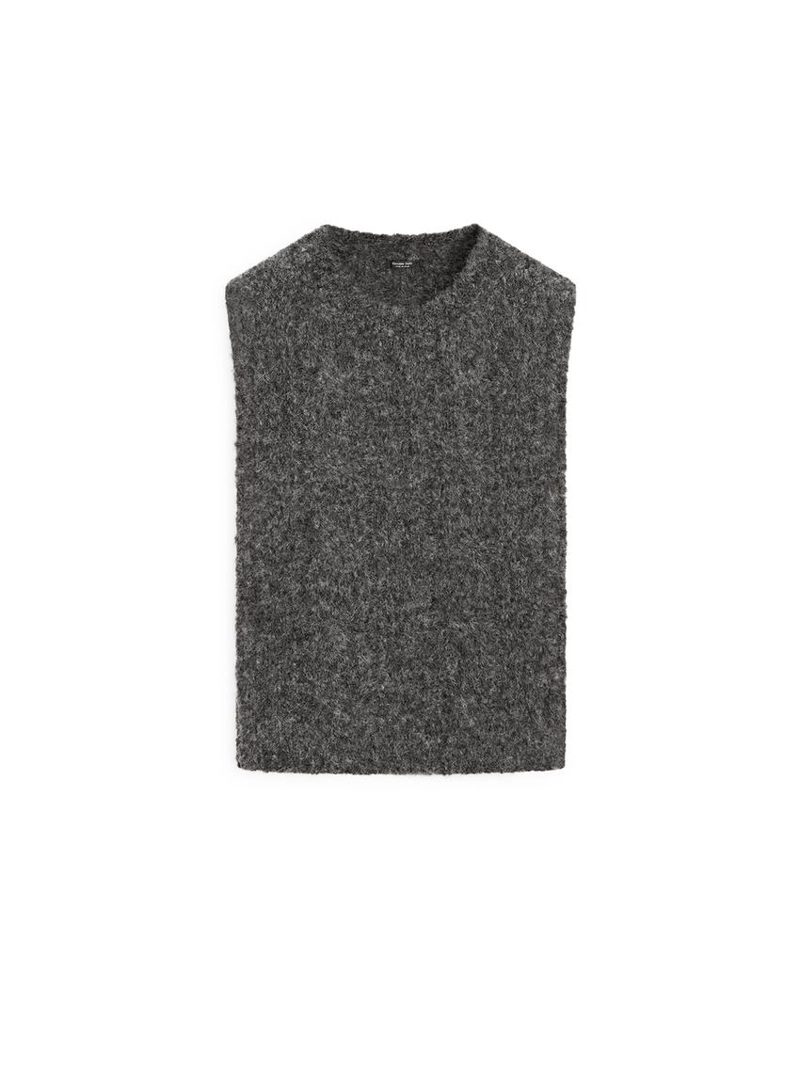 Жилет из альпакиевой смеси