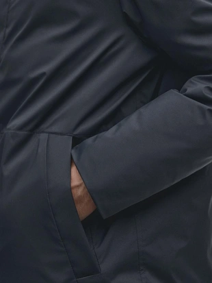 Короткая пуховая куртка с водоотталкивающей обработкой- Заказать в России