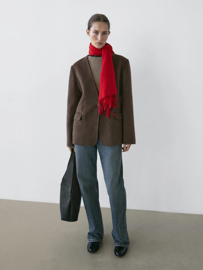 Пиджак из шерстяной смеси