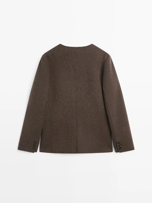 Пиджак из шерстяной смеси- Заказать в России