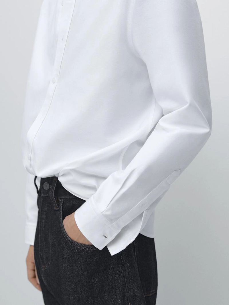 Рубашка из 100% хлопка оксфорд