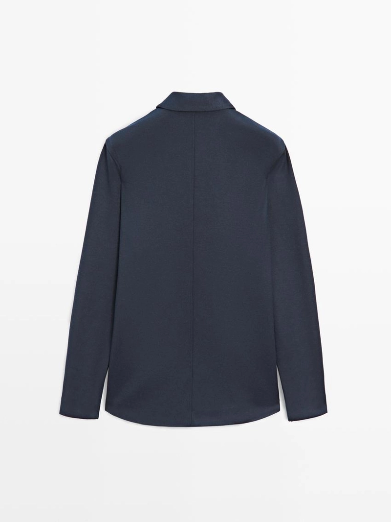 Рубашка-овершерт с пуговичными карманами