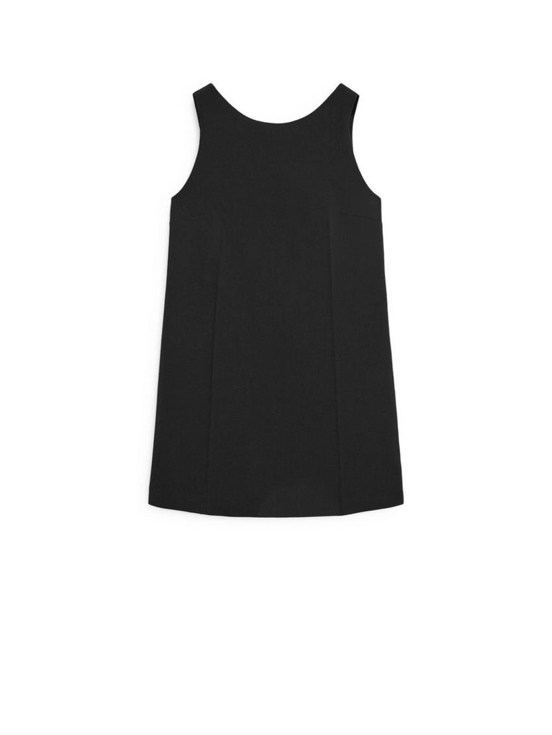 Мини-платье из шерстяной смеси