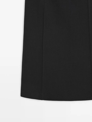 Мини-платье из шерстяной смеси- Заказать в России