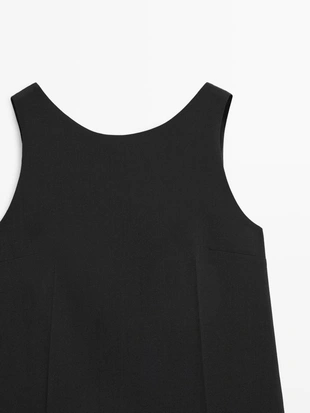 Мини-платье из шерстяной смеси- Заказать в России