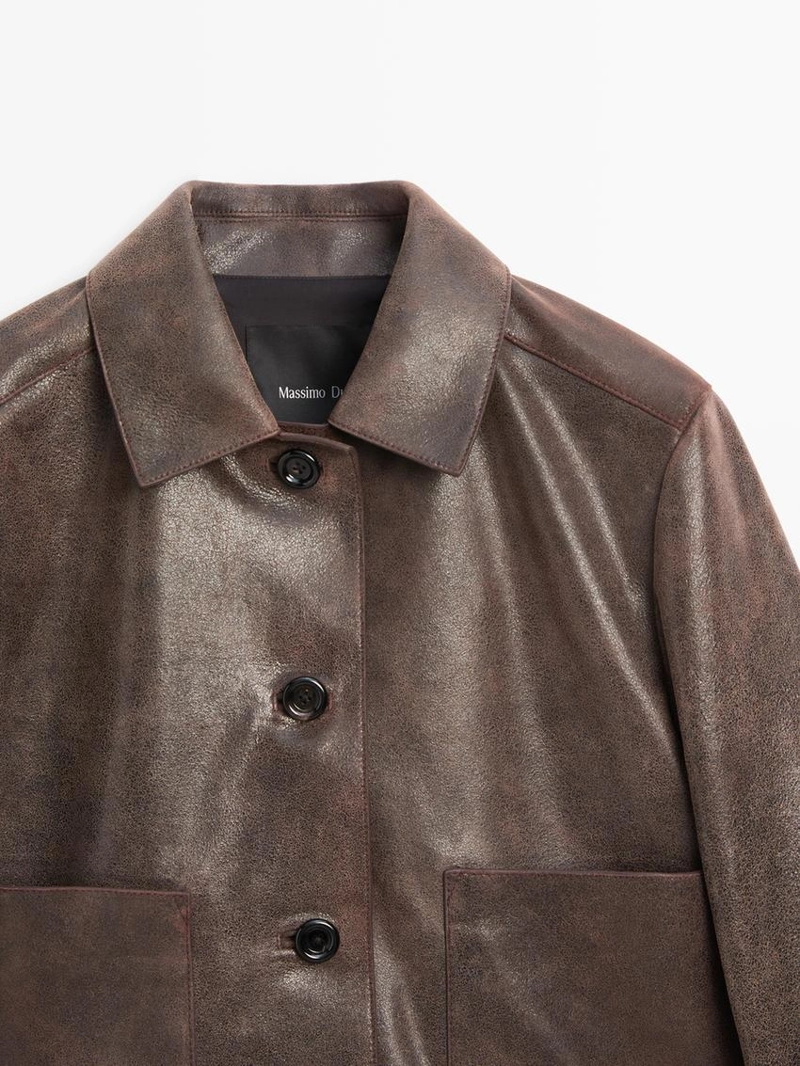 Куртка из замши