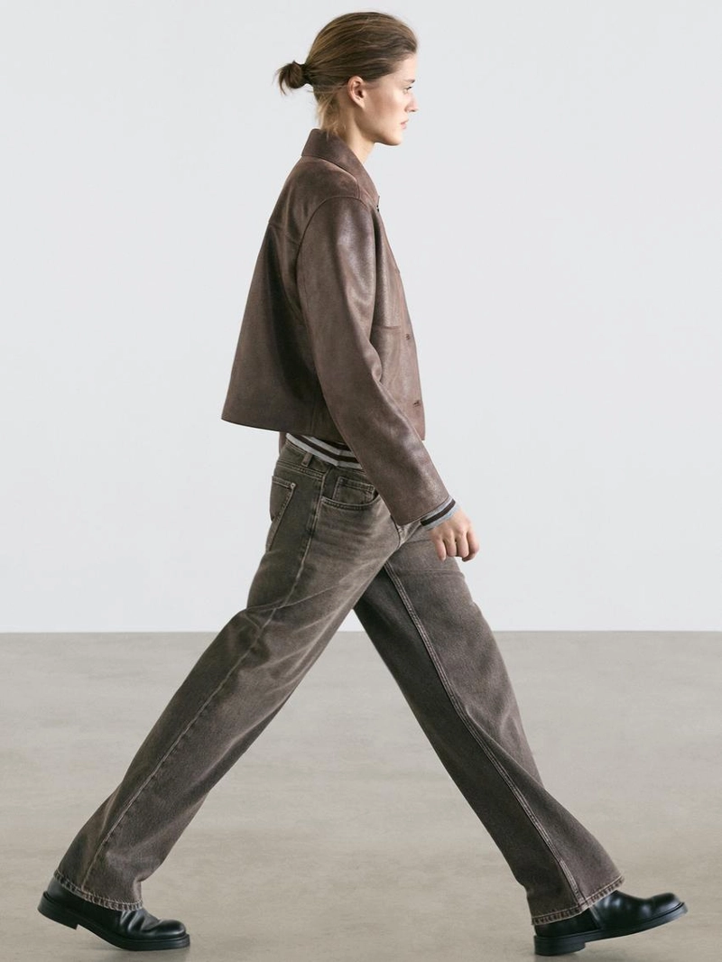 Куртка из замши