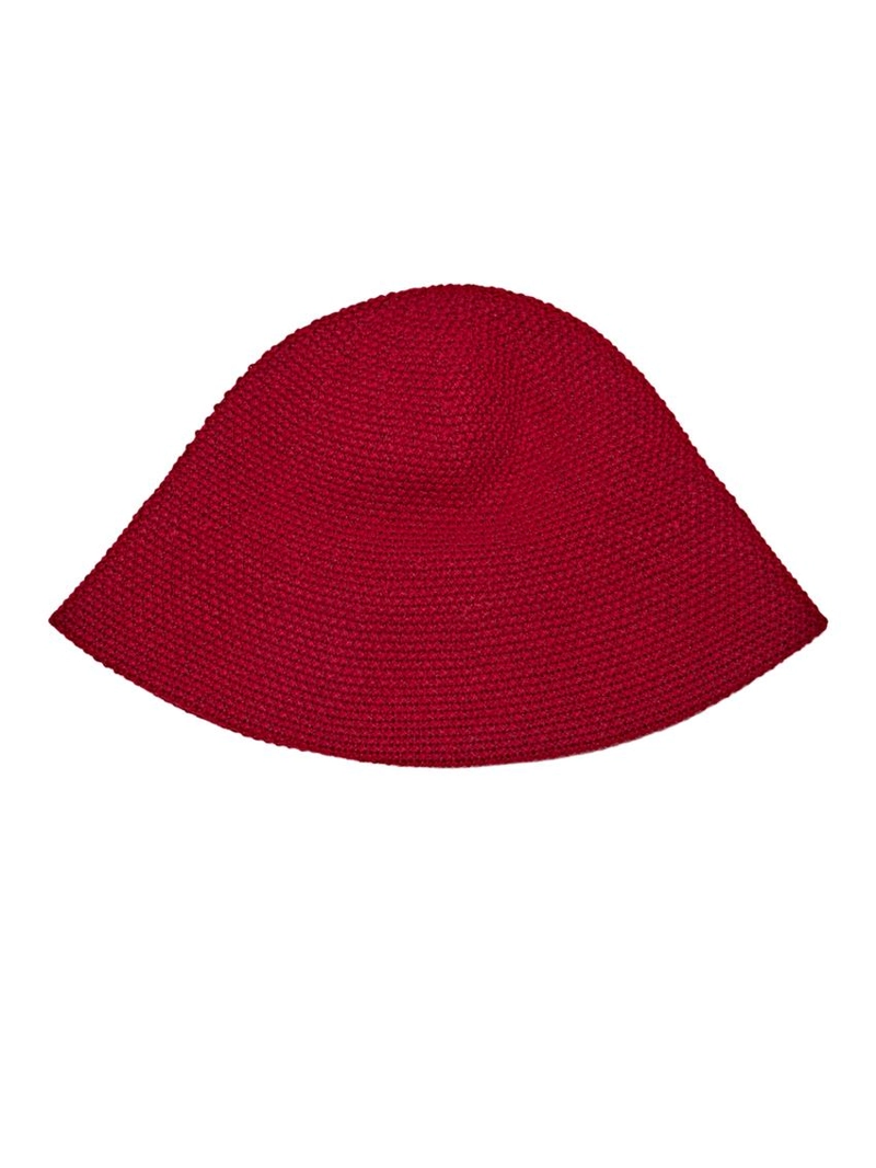 Шапка из вязаного шерстяного микса