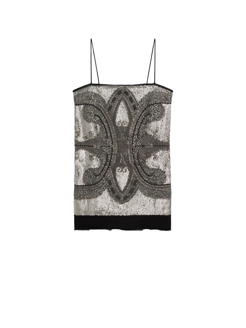 Платье-бюстье с вышивкой - studio