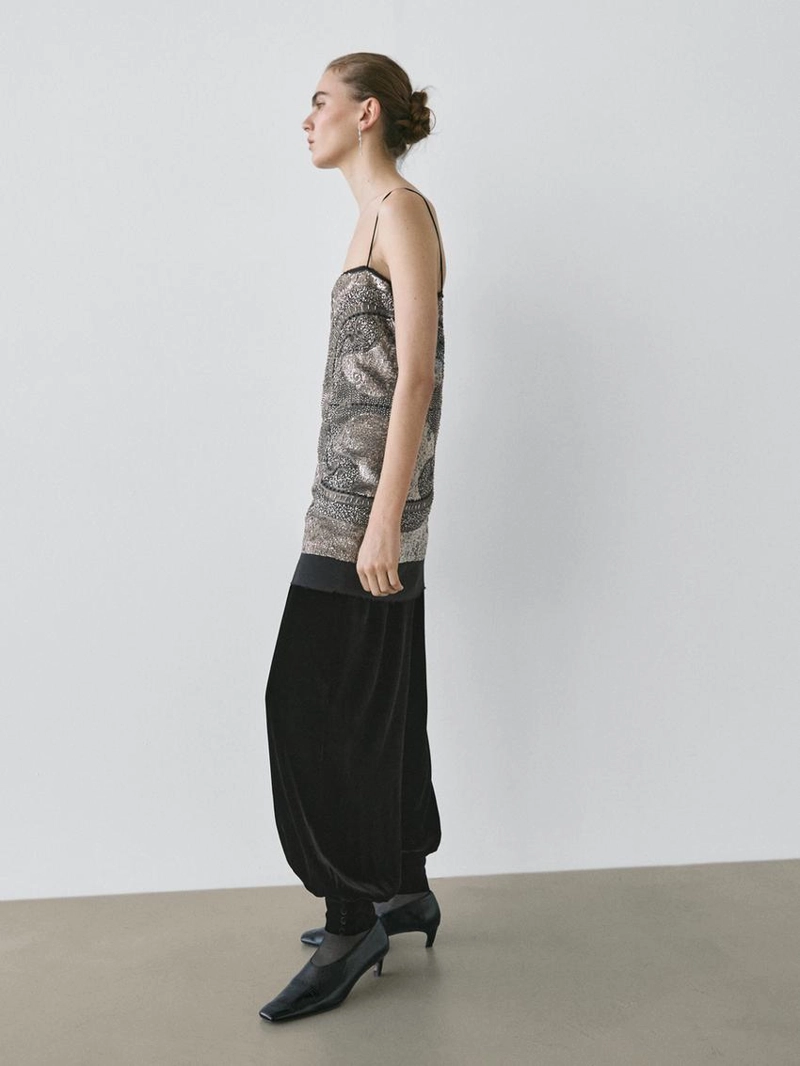 Платье-бюстье с вышивкой - studio