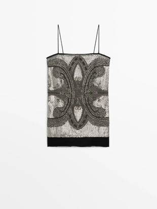 Платье-бюстье с вышивкой - STUDIO- Заказать в России