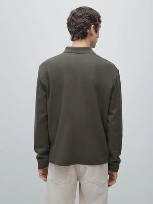 Куртка с застежкой-молнией и деталями воротника- Заказать в России