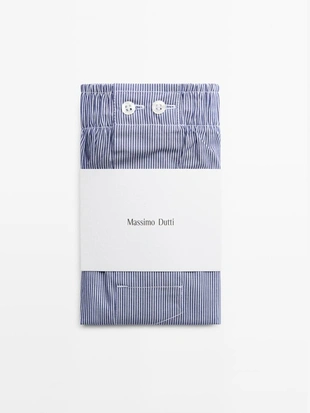 100% хлопковые полосатые боксеры- Заказать в России