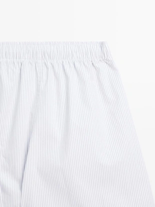 Хлопковые полосатые боксеры 100%- Заказать в России