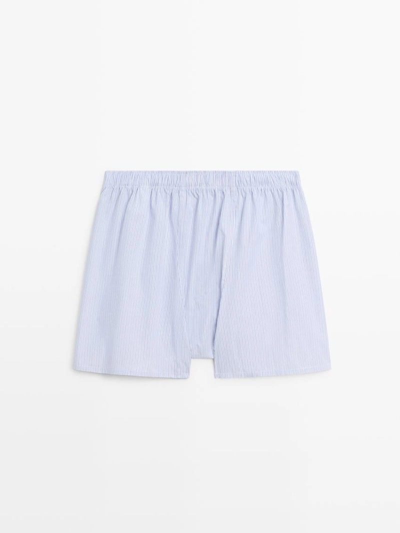 Боксеры в полоску из 100% хлопка