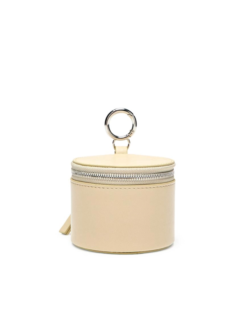 Сумка из овечьей кожи с отделкой нубук, с кристаллами