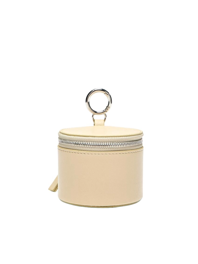 Сумка из овечьей кожи с отделкой нубук, с кристаллами