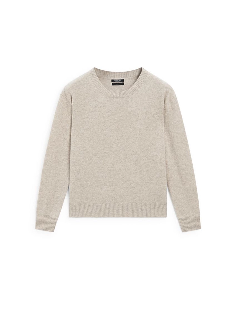 Свитер с круглым вырезом из 100% кашемира