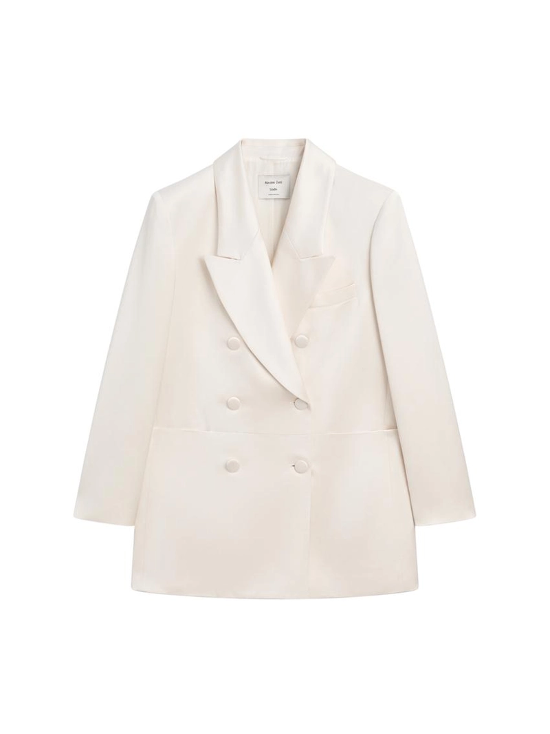 Пиджак из атласа с пуговицами - studio