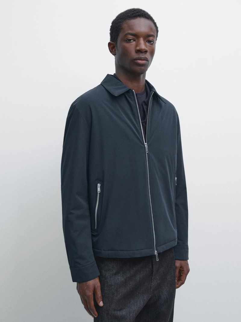 Короткая куртка с деталями карманов