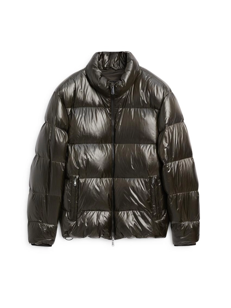 Пуховик с наполнителем из смеси пуха и пера