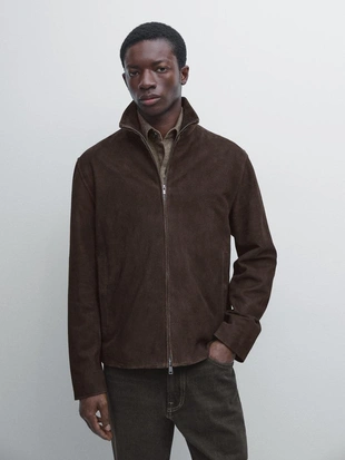 Куртка из замши- Заказать в России