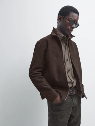 Куртка из замши- Заказать в России