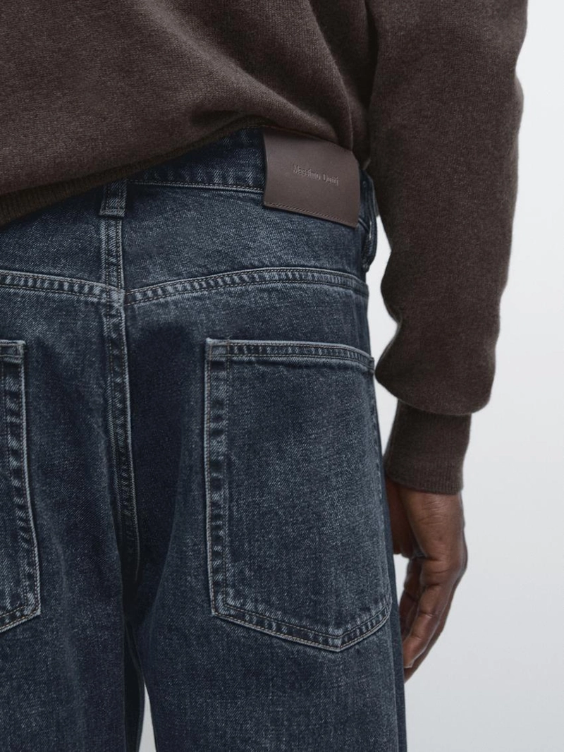 Джинсы свободного кроя