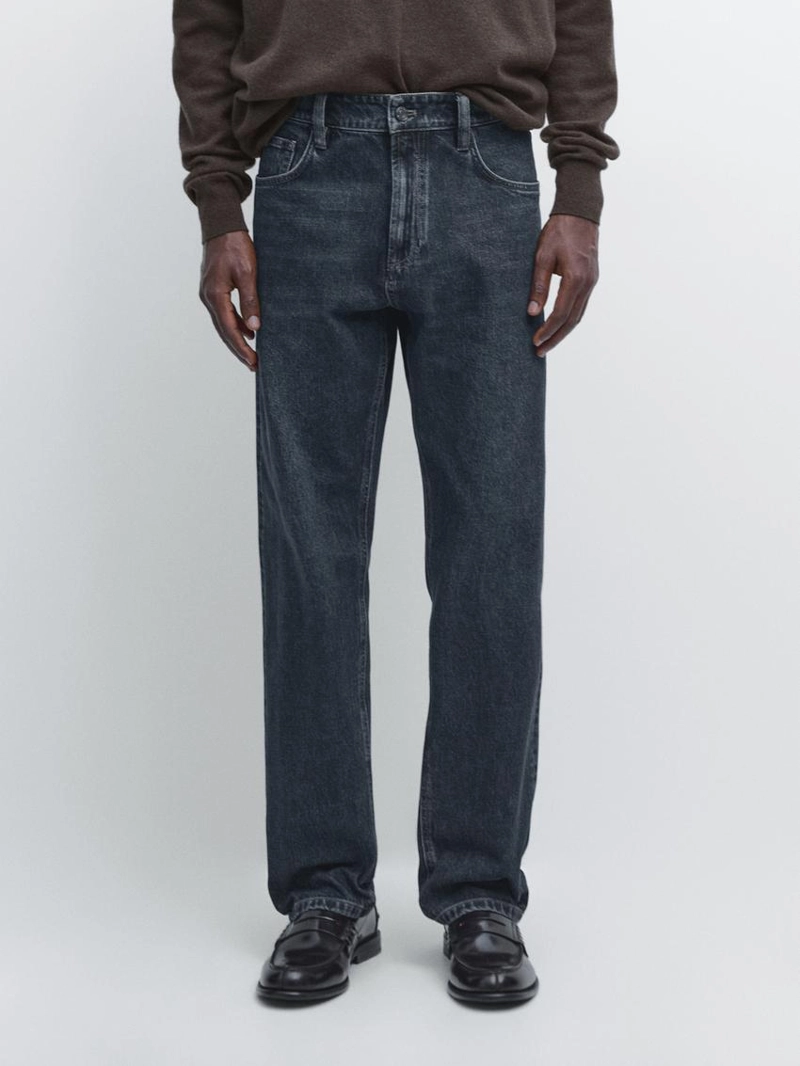 Джинсы свободного кроя