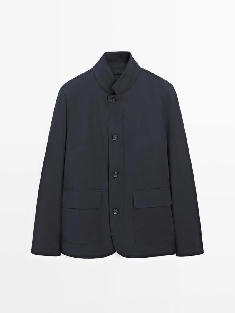 Пуховик с водоотталкивающей пропиткой