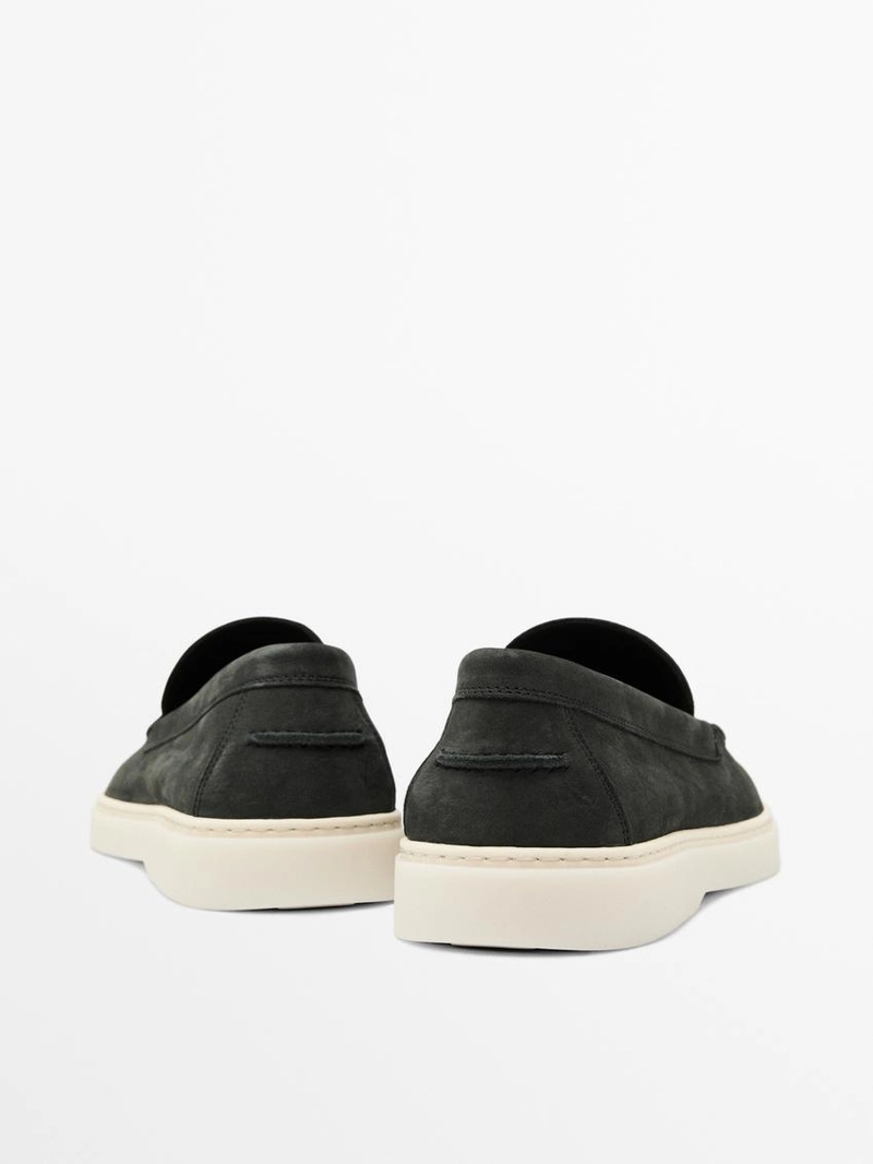 Мокасины из нубука