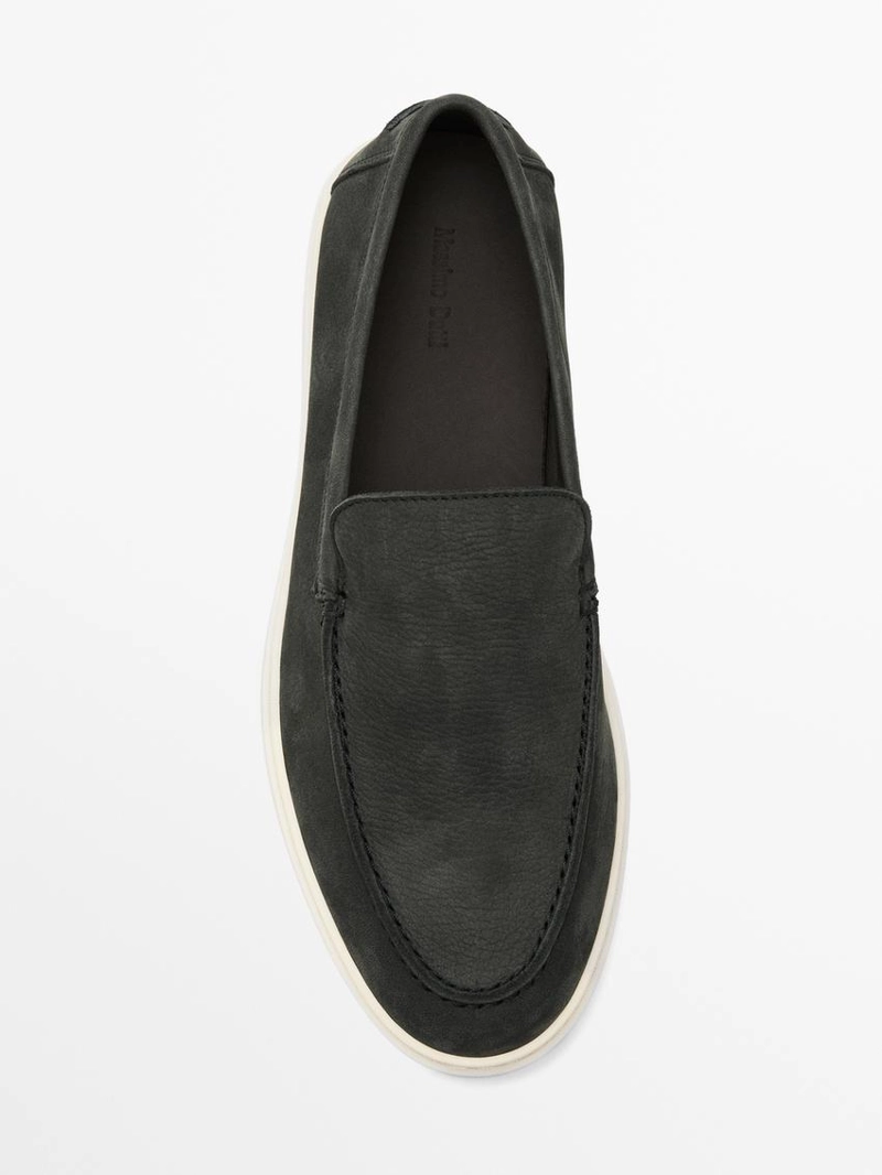 Мокасины из нубука