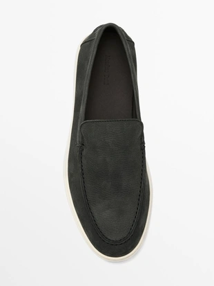 Мокасины из нубука- Заказать в России