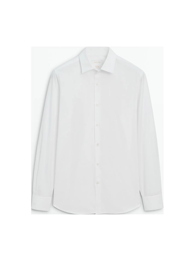 Рубашка из поплина в стиле slim fit из 100% хлопка