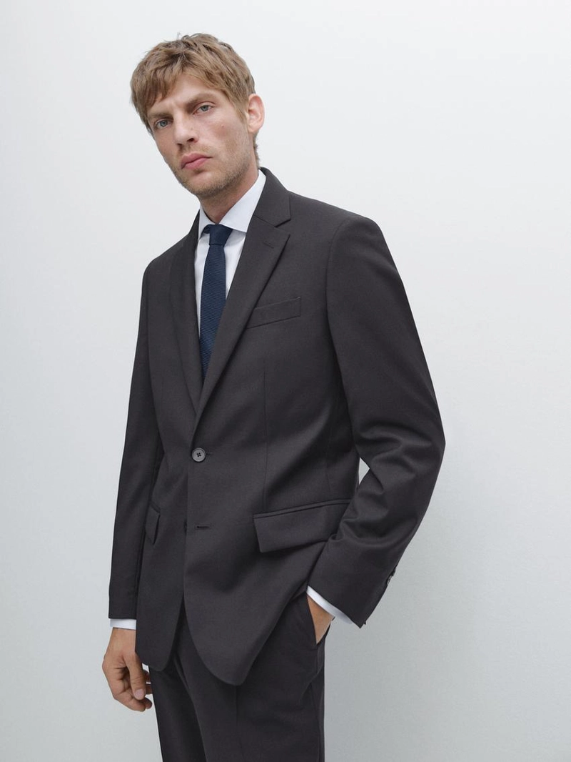 Пиджак из 100% шерсти для костюма
