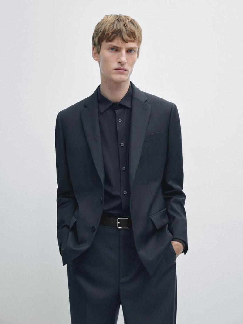 Пиджак из 100% шерсти для костюма