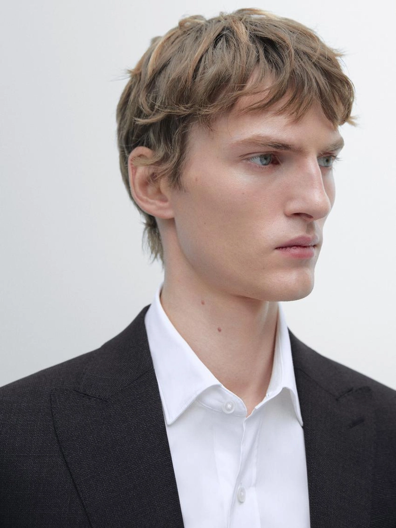 Пиджак из 100% шерсти