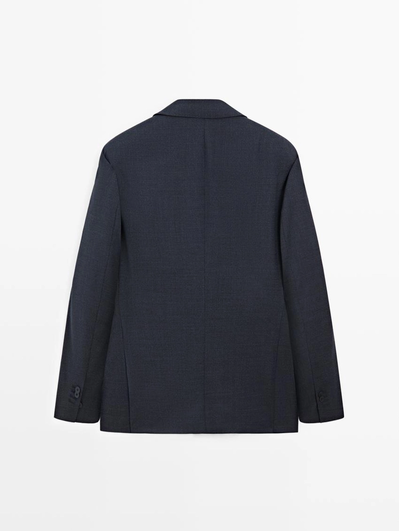 Пиджак из 100% шерсти