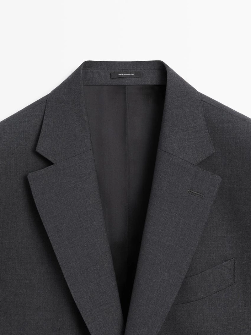 Пиджак из 100% шерсти