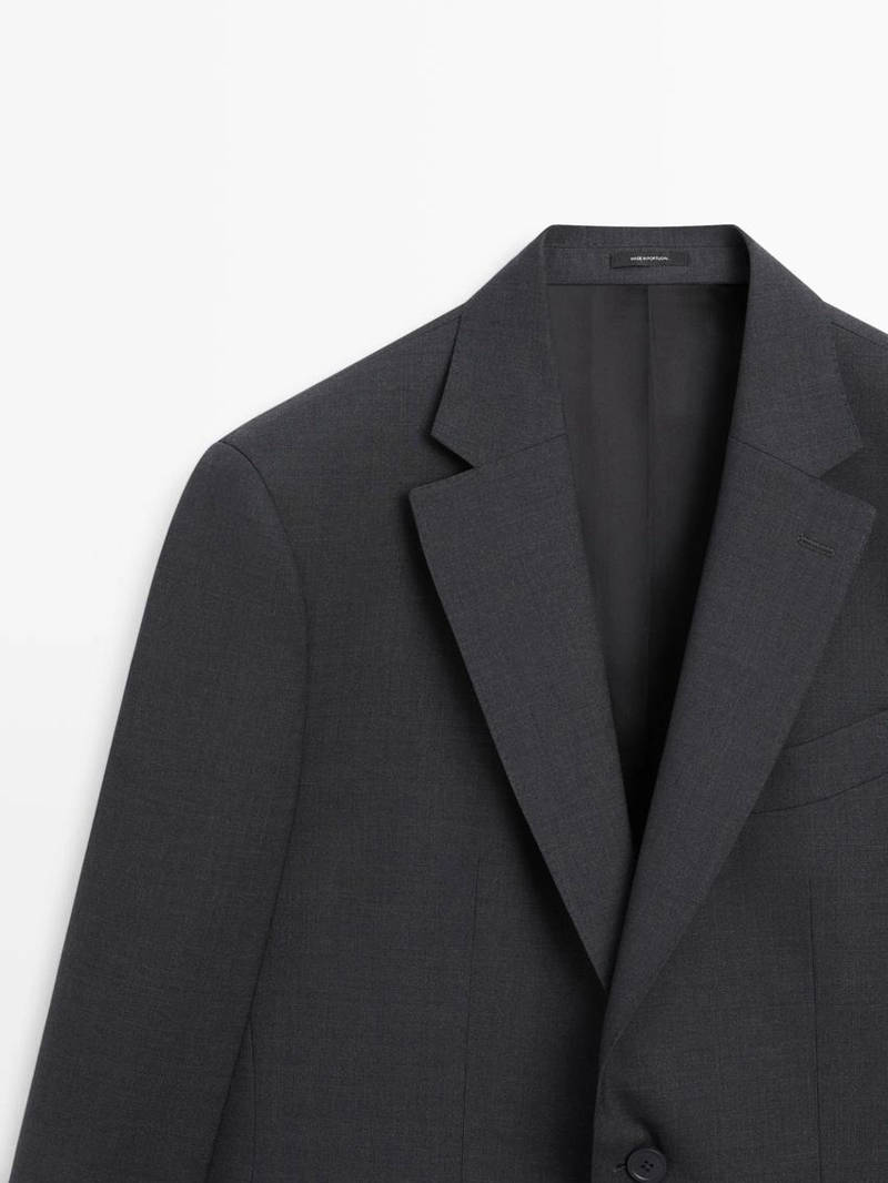 Пиджак из 100% шерсти