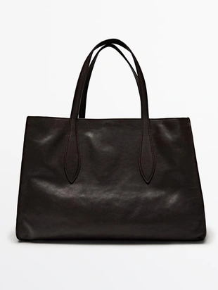 Сумка-тоут из натуральной кожи MAXI NAPPA MD ICON- Заказать в России