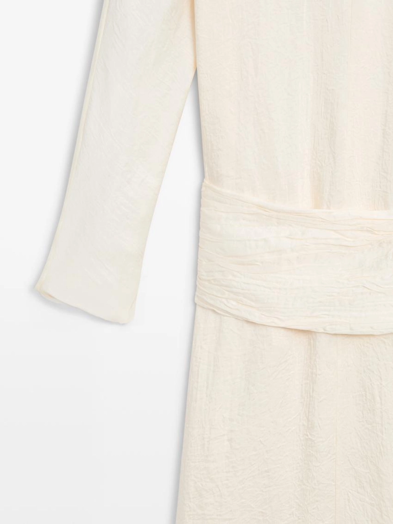 Платье миди с поясом - studio