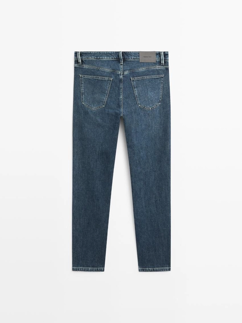 Джинсы с узким кроем