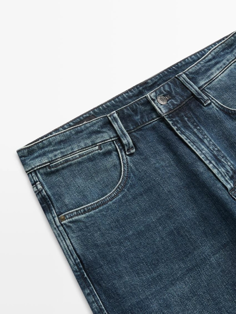 Джинсы с узким кроем