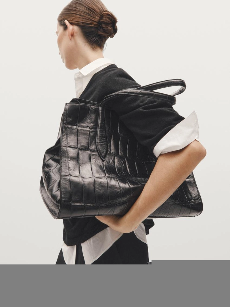 Сумка maxi nappa leather md icon