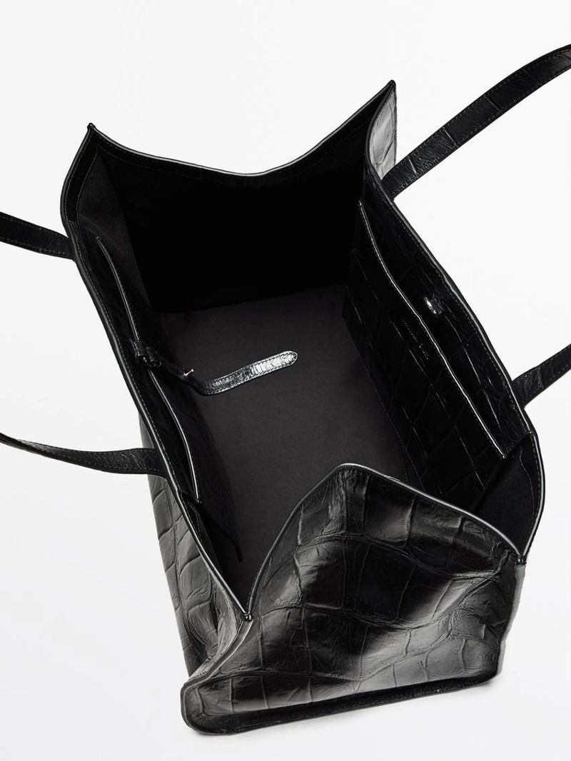 Сумка maxi nappa leather md icon