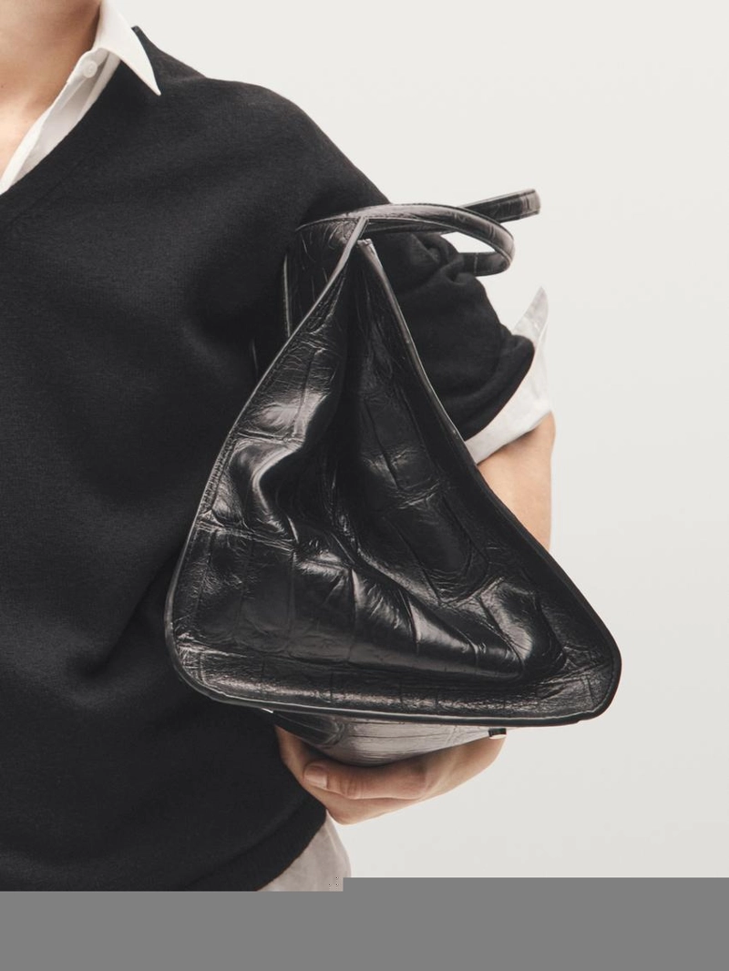 Сумка maxi nappa leather md icon