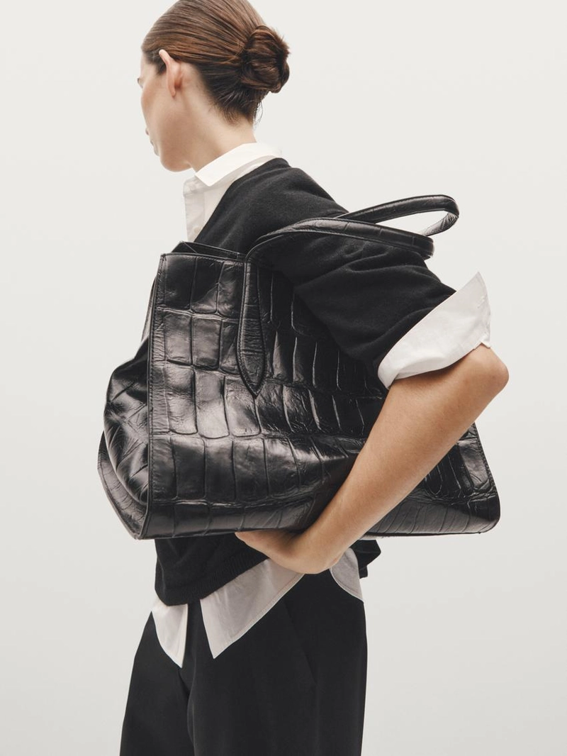 Сумка maxi nappa leather md icon